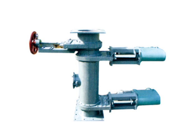 電液動插板雙層卸灰閥（帶手動）